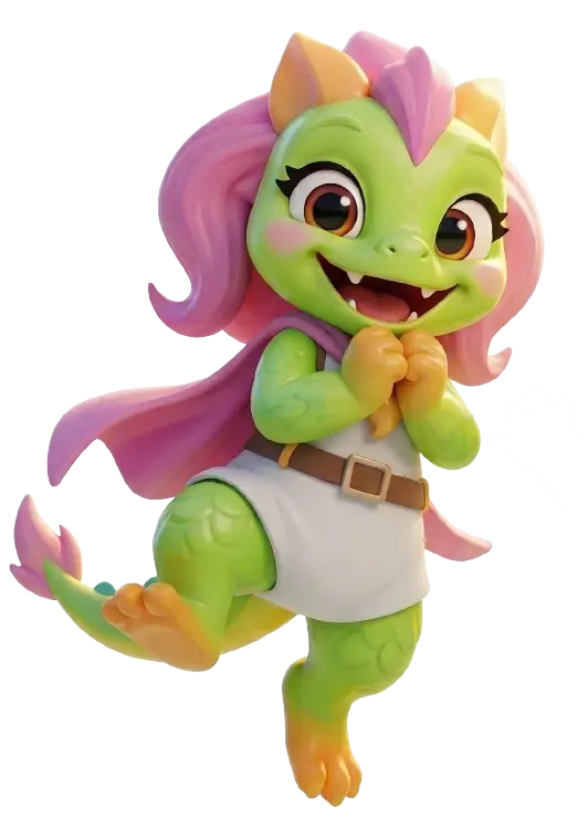 Candy (Sevimli Yeşil Ejderha)